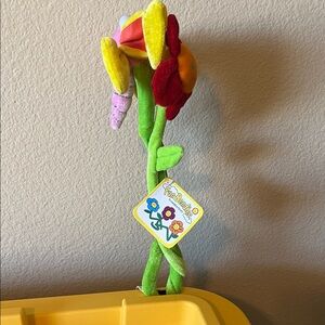 Express Colorful Plush Flower Toy